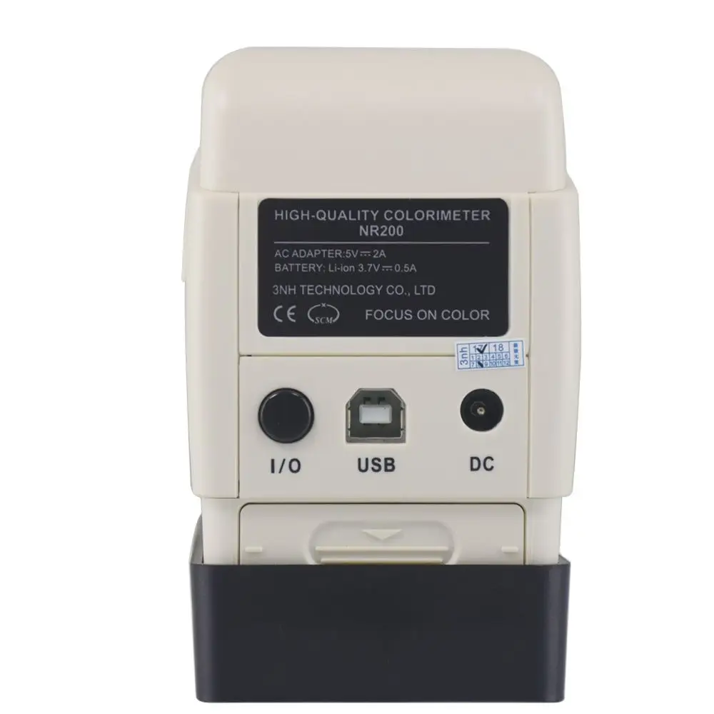 NR200 Digital Colorimeter 8mm Dimeter Aperture Color Meter Color Difference Analyzer 6