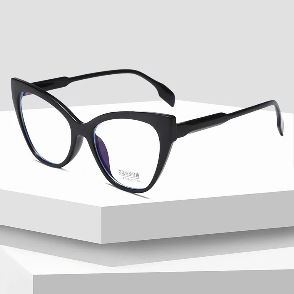 Large Frame Glasses Unique Texture Blue Light Blocking Glasses Computer Eyewear Comfortable Anti Blue Light Glasses For Sun
