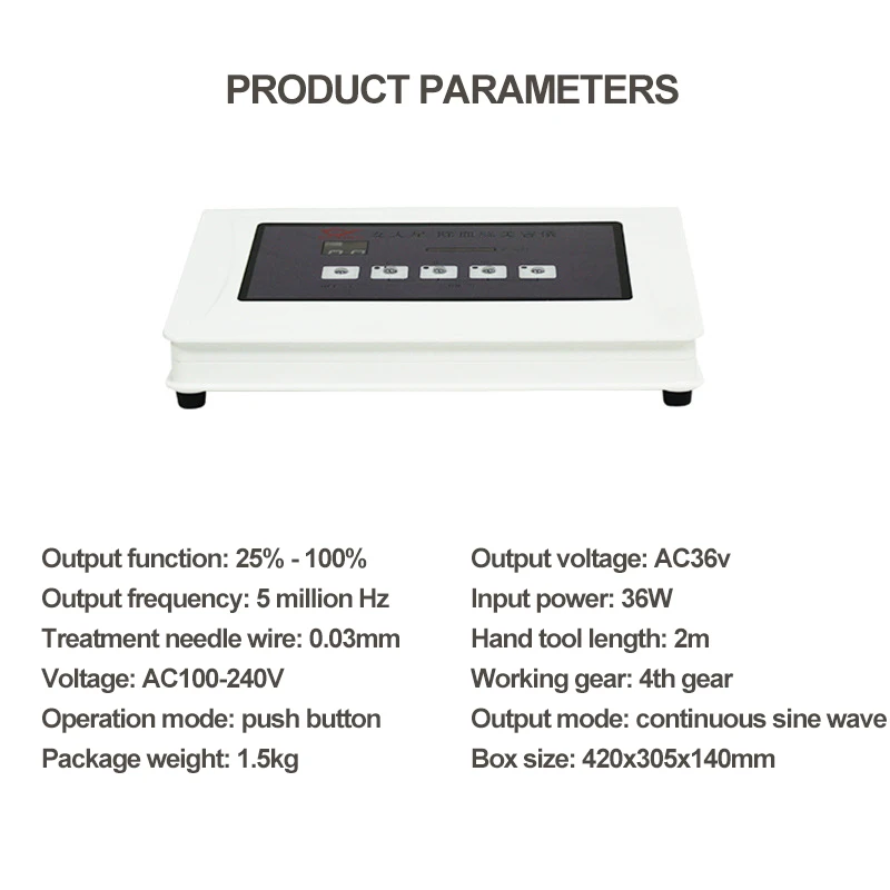 High Frequency Spider Veins Removal Device Remove Facial Thread Veins Red Blood Vessel Spots Vascular Removal Beauty Equipment laser skin treatment
