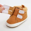 Baby Shoes Boy Girl Winter Warm Infant Snow Boots Fleece Soft Bottom Shoe Newborn Indoor Sneakers Toddler First Walkers 5