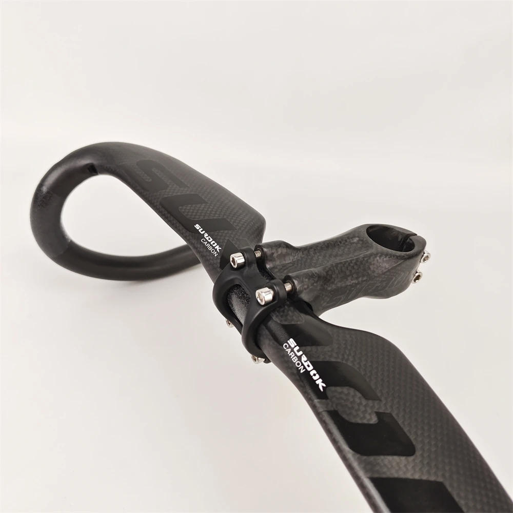 SURDOK 자전거 탄소 섬유 스템, 산악 도로 자전거 탄소 섬유 스템, 자전거 부품, 6 도, 31.8mm, 신제품