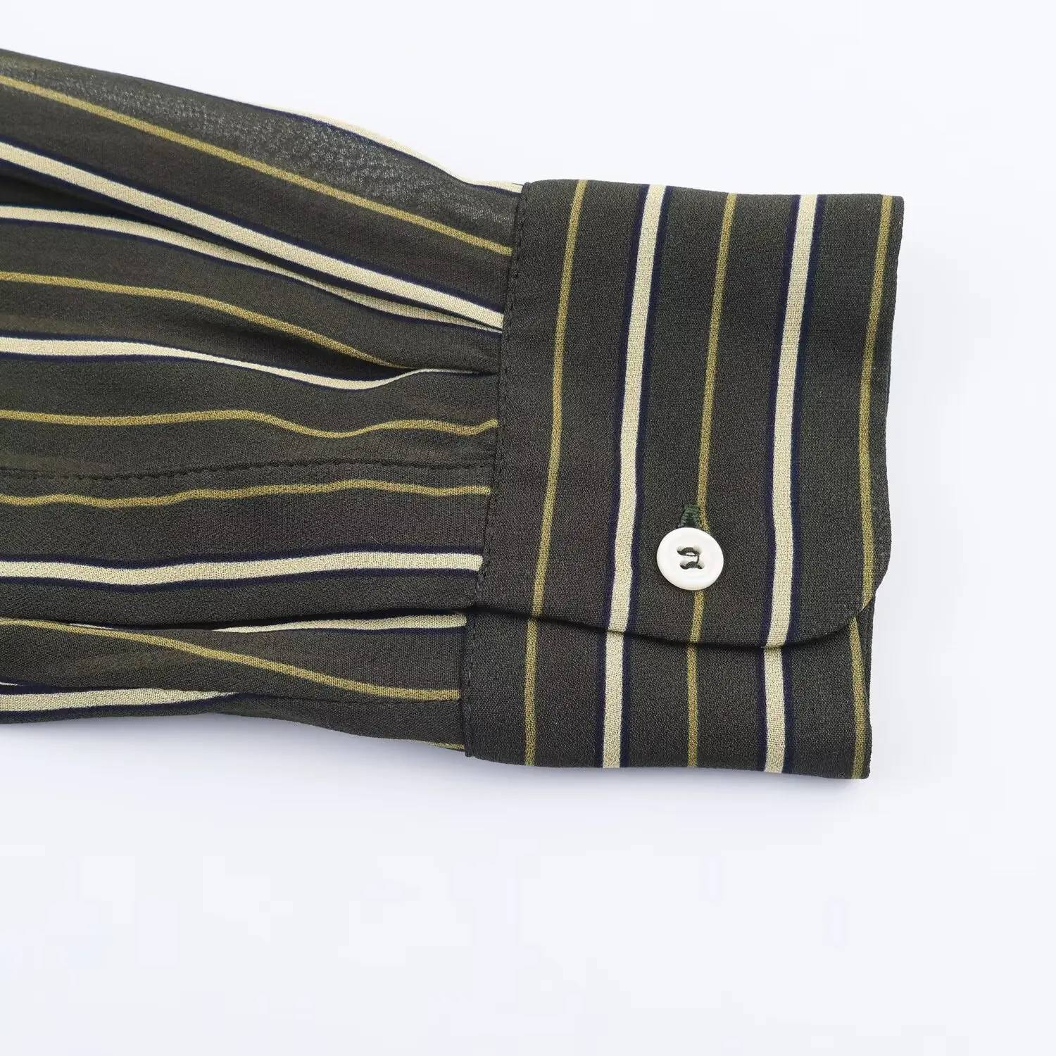 Women's Chic Fashion Stripe Shirts Spring Autumn New Female Long Sleeve With Necktie Casual Shirt Lady Streetwear Vintage Blouse