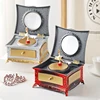 Classical Rotating Dancer Ballerina Piano Music Box Jewelry Organizer Ballerina Wind-Up Music Box Storage Organizer With Mirror 5