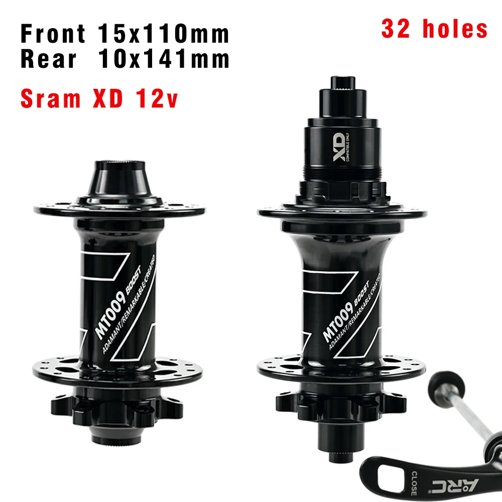 パフ アーク009ブーストハブ15 × 110 12 × 148 10 × 141 mtbブーストハブ32