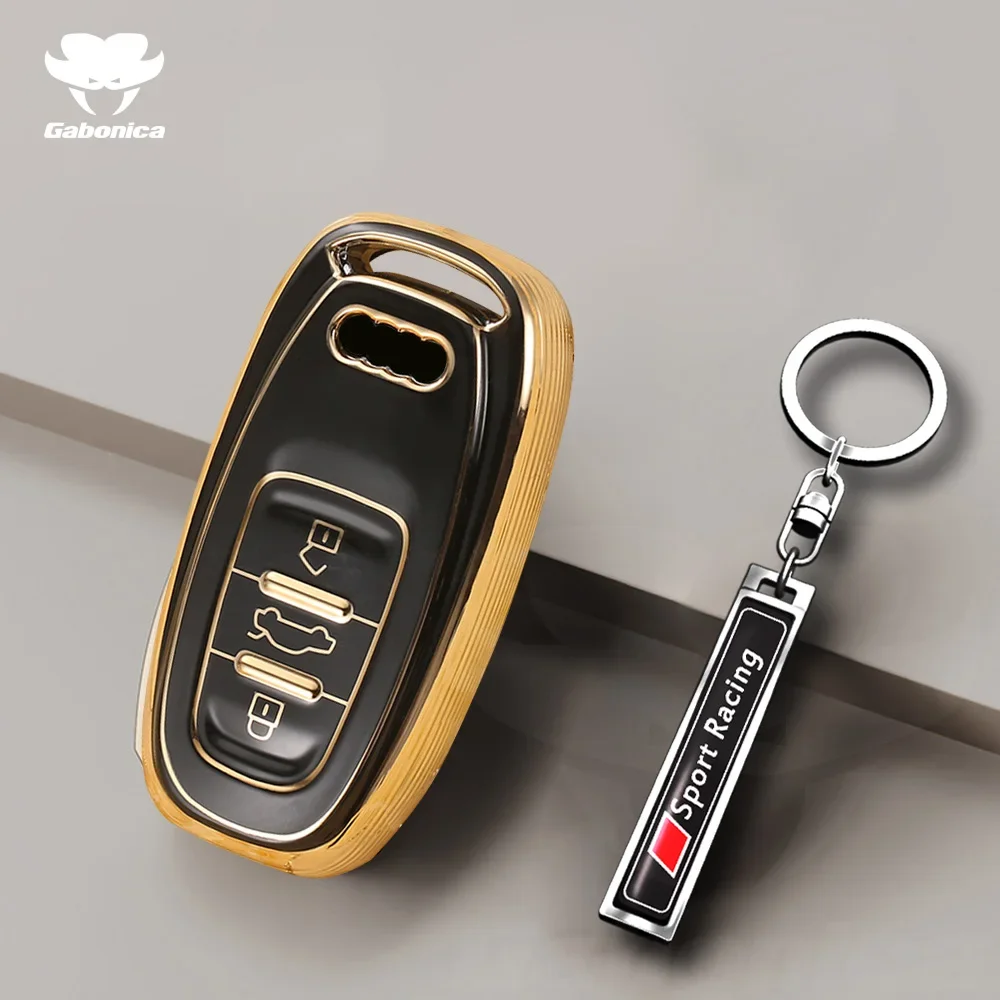 

New TPU Car Remote Key Case Cover Shell For Audi A1 A3 8V A4 B8 B9 A5 A6 C7 A7 A8 Q3 Q5 Q7 S4 S6 S7 S8 R8 TT Holder Accessories