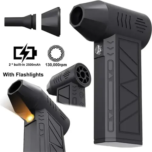 130000RPM Brushless Motor Air Blower Turbo Jet Fan Portable Cordless Air Duster Car Dryer Outdoor Leaf Blower Cleaning Tool Gift - Image 5