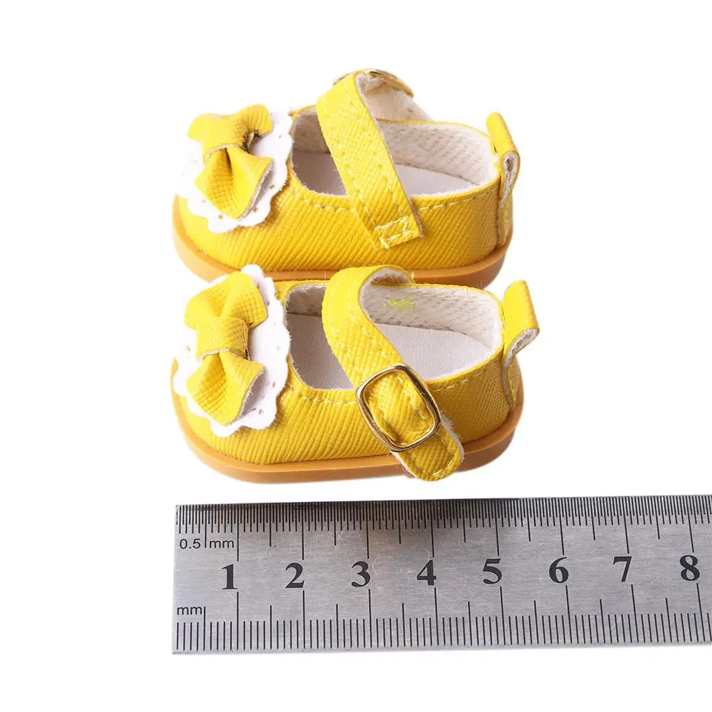 DIY  5.5cm Bow Decorate Cotton  Handmade Boots  Leather Shoes  Casual Shoes  Shoes Mini Bow Shoes