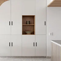 มือจับประตูสีดำ อลูมิเนียมอัลลอยด์ มือจับประตูห้องครัว มือจับประตูระเบียง ห้องนอน สีเงิน สีขาว มือจับเฟอร์นิเจอร์ อุปกรณ์ประตู 4