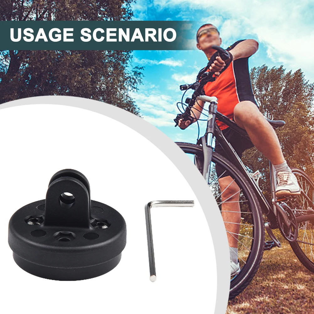 

Bike Computer Base Stopwatch Useful ABS Accessory Professional Adaptor Bicycle Black For Garmin For Garmin Varia