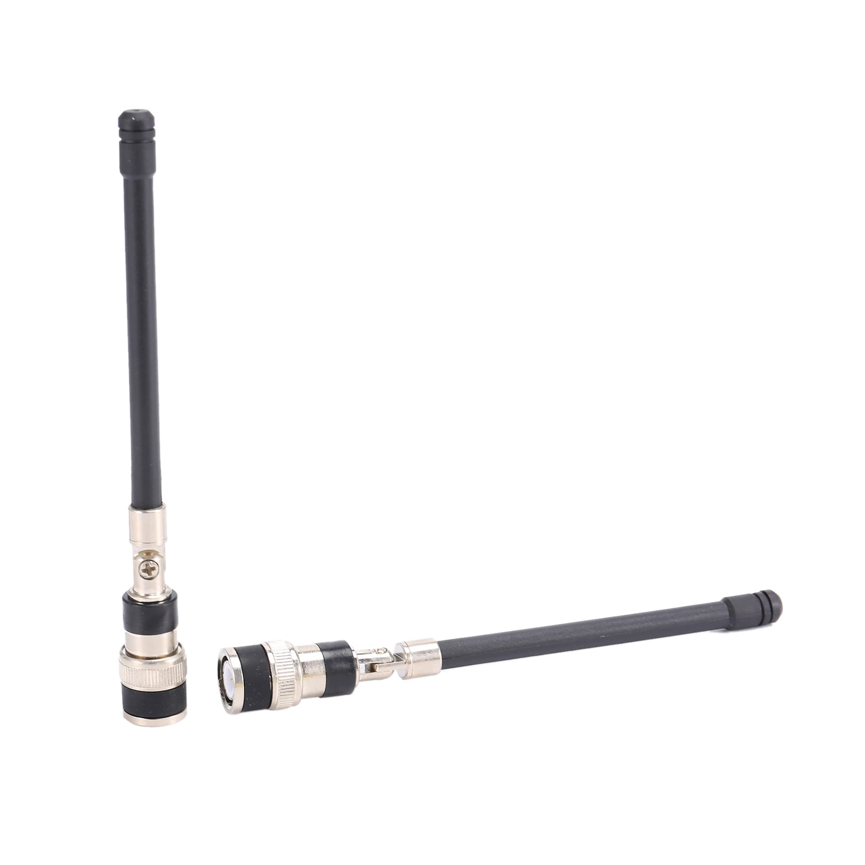 BNC UHF 마이크 안테나, Shure PGX24 SLX24 SLX4 PG58 SM58 BETA58 시리즈용 무선 마이크, 2 개
