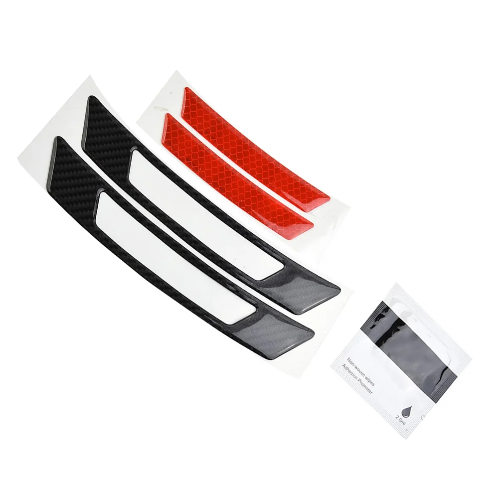 

Vehicle 2pcs/set Carbon Fiber Wheel Eyebrow Edge Protection Stickers 168*32mm Stock Newest Latest Durable Practical