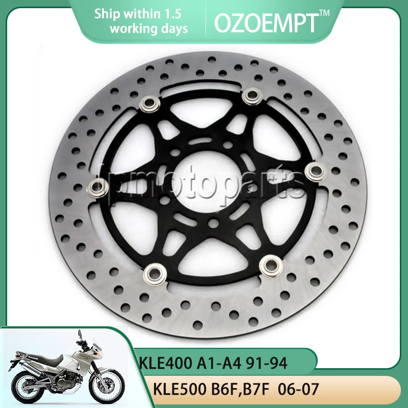 

OZOEMPT 520-44T Motorcycle Rear Sprocket Apply to KLE400 A1-A4 91-94 KLE400 A6 99 KLE500 A1-A6 91-96 KLE500 B6F,B7F 06-07