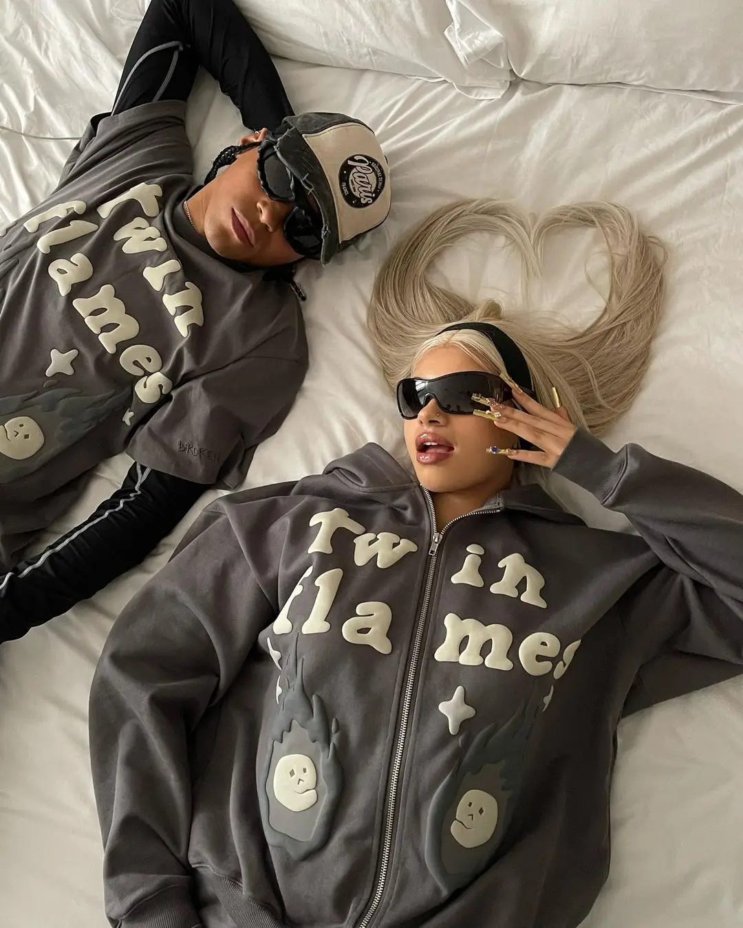 Sudadera Harajuku Skull