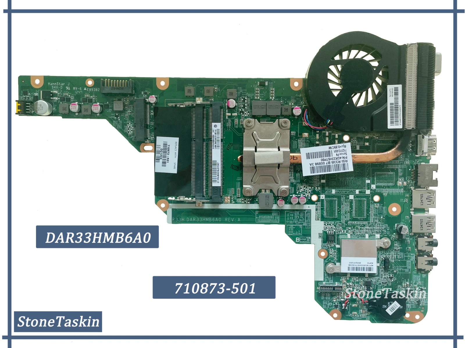 Лучшая цена FRU 710873-501 для HP Pavilion G4-2000 G7-2000 материнская плата ноутбука процессор