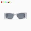 Ralferty Vintage y2k rectangular Sunglasses Women Designer 2025 UV Protection Sun Glasses For Women Men White Green Outdoor 2