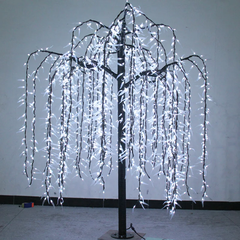 LED 인공 조명 수양 버드나무, 정원 파티 장식, custom.2023, 인기 판매..