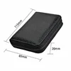 Business Card Holder Wallet Men Bank Card/ID Card/Credit Card Holder 22 Bits Card Wallet RFID Blocking Protects Case Coin Purse 6