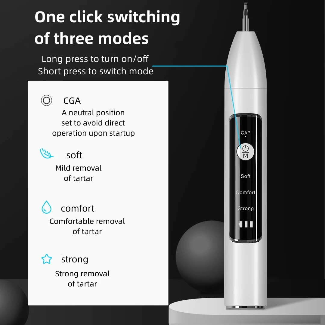 Xiaomi Visual Ultrasonic Dental Calculus Remover Teeth Plaque Scaler Stain Clean Electric dental cleaner dental scaler
