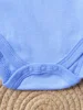 3PCS summer Baby boy onesies cotton fabric Breathable and comfortable  short sleeve triangle crawl suit for 0 ~ 12 months 5