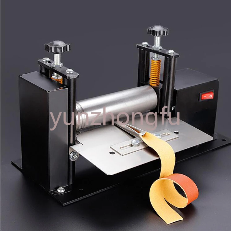 

Electric Small Leather Draw Machine, Manual Glue Dispenser Machine, Leather Press Laminating Machine Including 3 Pcs Pull Tube