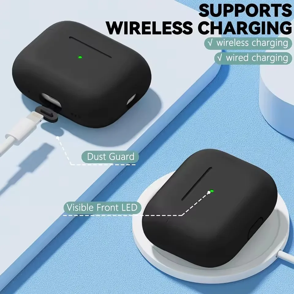 Soft Silicone Protective Case with Cleaner Pen Kit