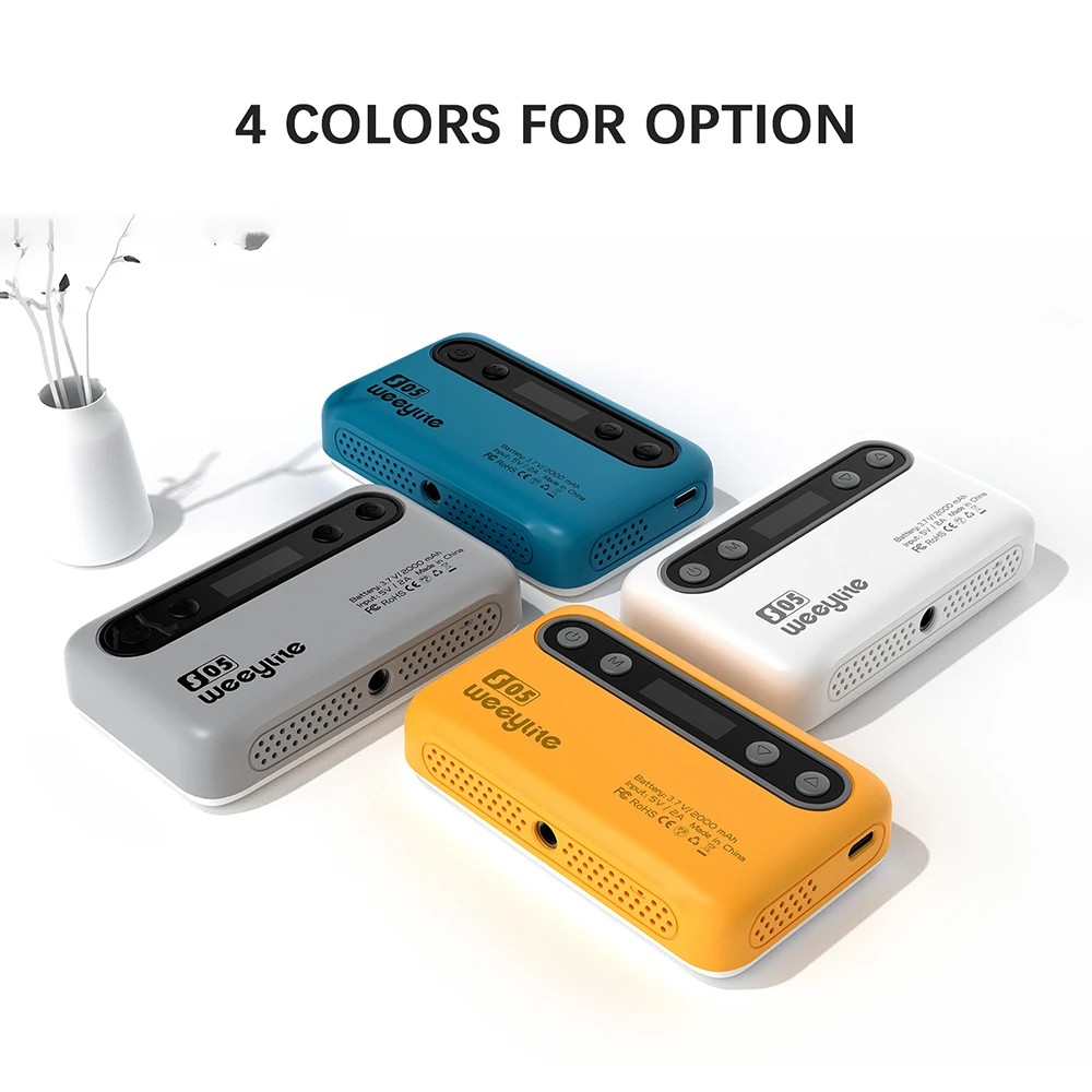 Weeylite S05 RGB LED Video Light Mini Camera Fill Light Full Color Camera Phone