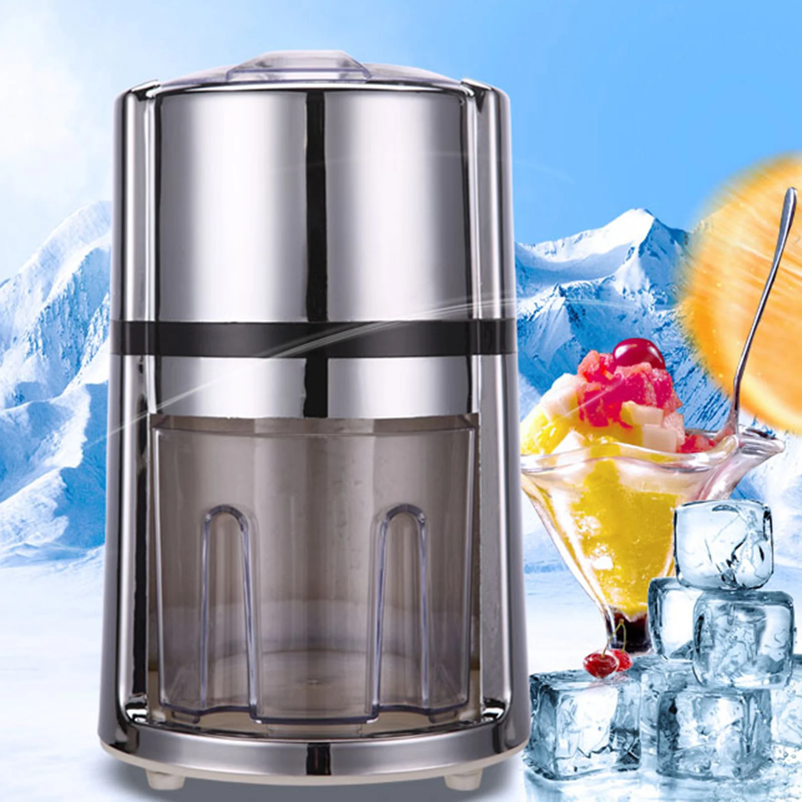 Portable Manual Ice Crusher Shaver Machine Manual Ice Crusher Shaver Machine Snow Cone Maker