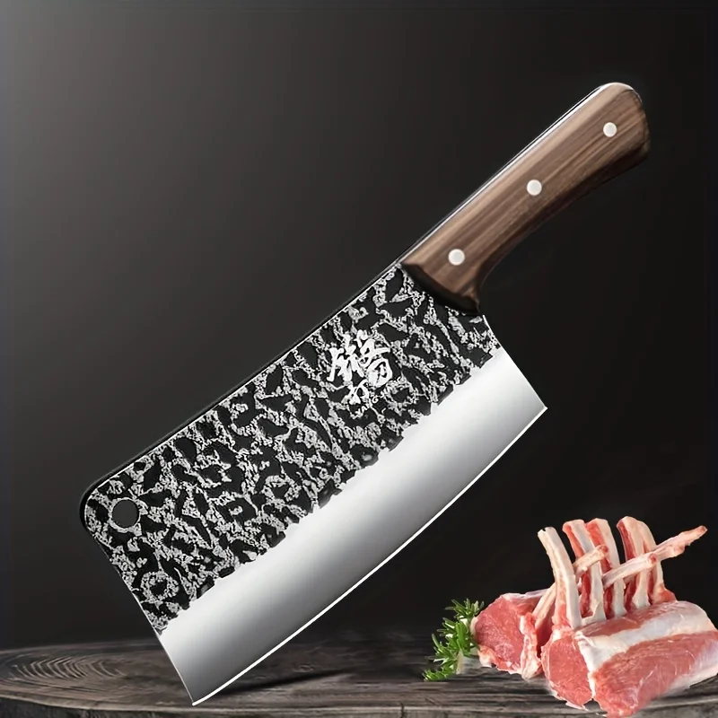 PLYS-Kitchen Knife Forging Super Fast Sharp Knife Set Chef Special Meat  Knife Bone Cutter