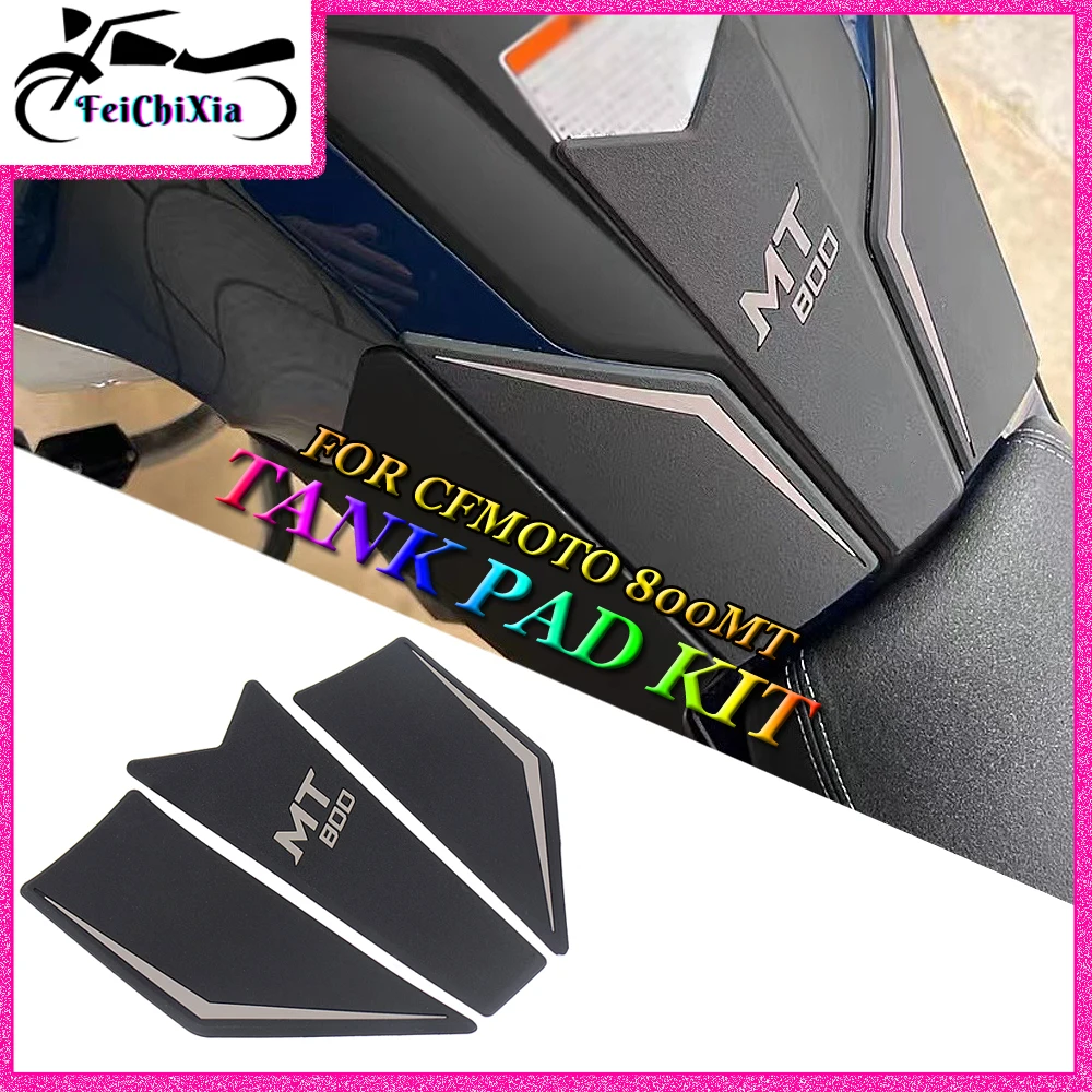 Motorcycle Accessories Fuel Tank Pads Oil Gas Tank Sticker Protection Pads Decal For CFMOTO 800MT 800 MT 800mt 800 mt Motorbike