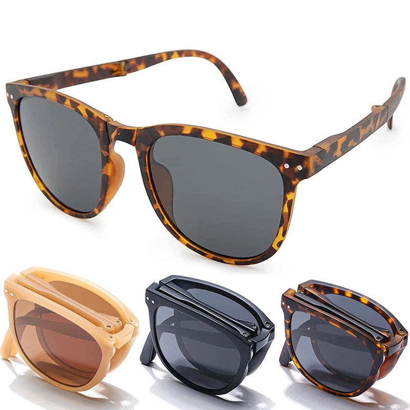 

Fashion Fold Square Sunglasses for Women Men Vintage Oversized Frame Sun Glasses Ins Popular Trending Shades UV400 Eyeglass
