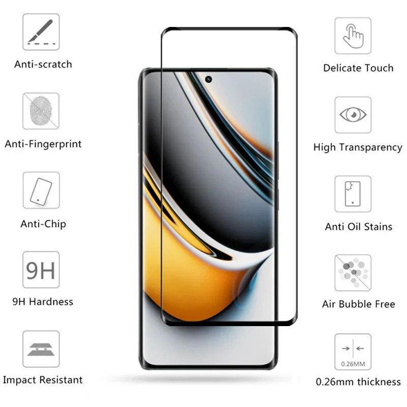 Realme 11 Pro Ǯ Ŀ  ȭ , 3D ũ ȣ, 6.7 ġ  ʸ 