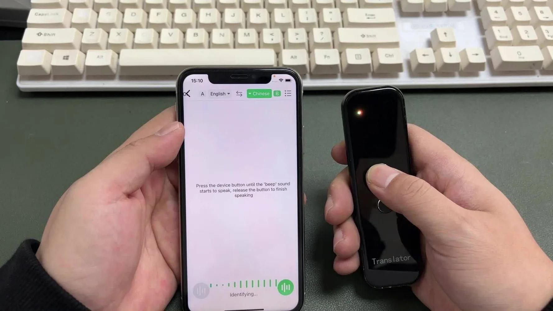 Instant Voice Translator Language Translator Intelligent Voice Translator For 137 Languages-Real-Time Two-Way Translation And App Display For Android/Ios Device