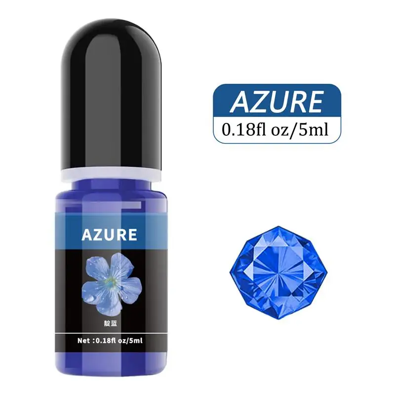 Vibrant 5ml Epoxy Resin Liquid Colorant for Creative DIY Art and Jewelry Making