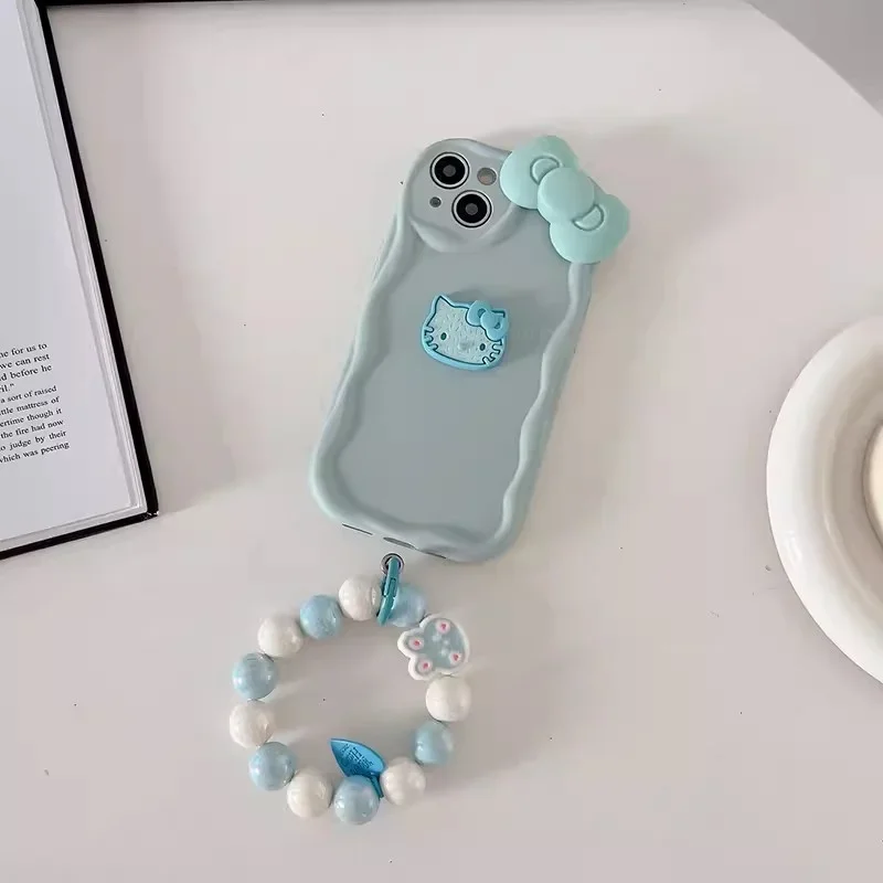 thumbnail image 1 of Funda suave 3D Sanrio Bowknot Hello Kitty para Xiaomi Redmi Note 12 12S 11 11S 10 10S 9 9S 8 Pro A1 A2 Plus 12C 10A 10C 9A 9C 9T, 1 of 5