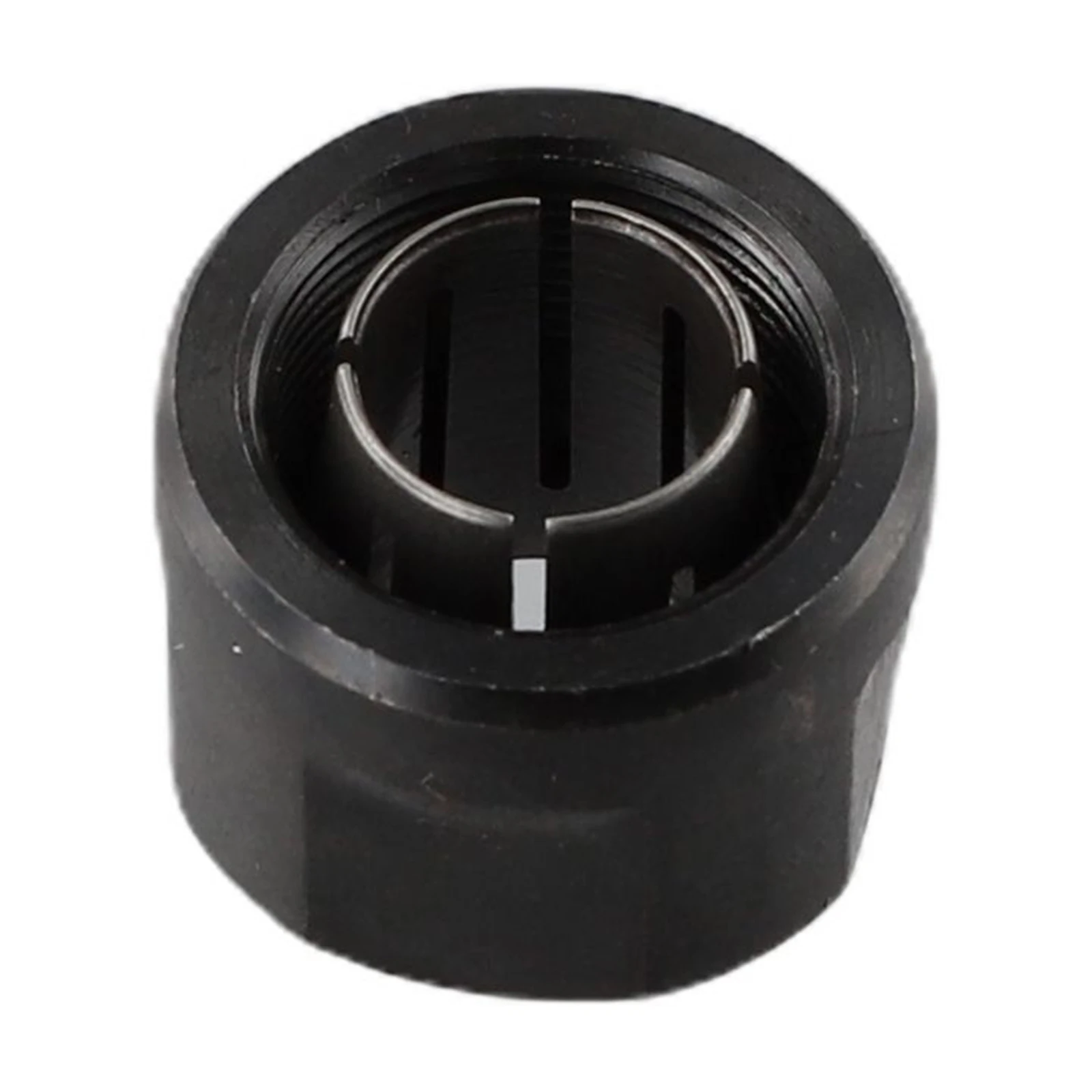 Nut Plunge Router Collet Nut High Quality Replacement Tool Parts 1/2 Inch Black Engraving Trimming Machine New Nut 13mm metal 1 2 collet nut plunge router parts for 3612 22 5 27mm black female thread nut power tool accessories