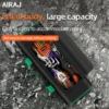 AIRAJ Tool Bag Oxford Cloth Portable StorageBag, Professional Electrician and Carpenter Repair, Home Storage Double Deck HandBag 4