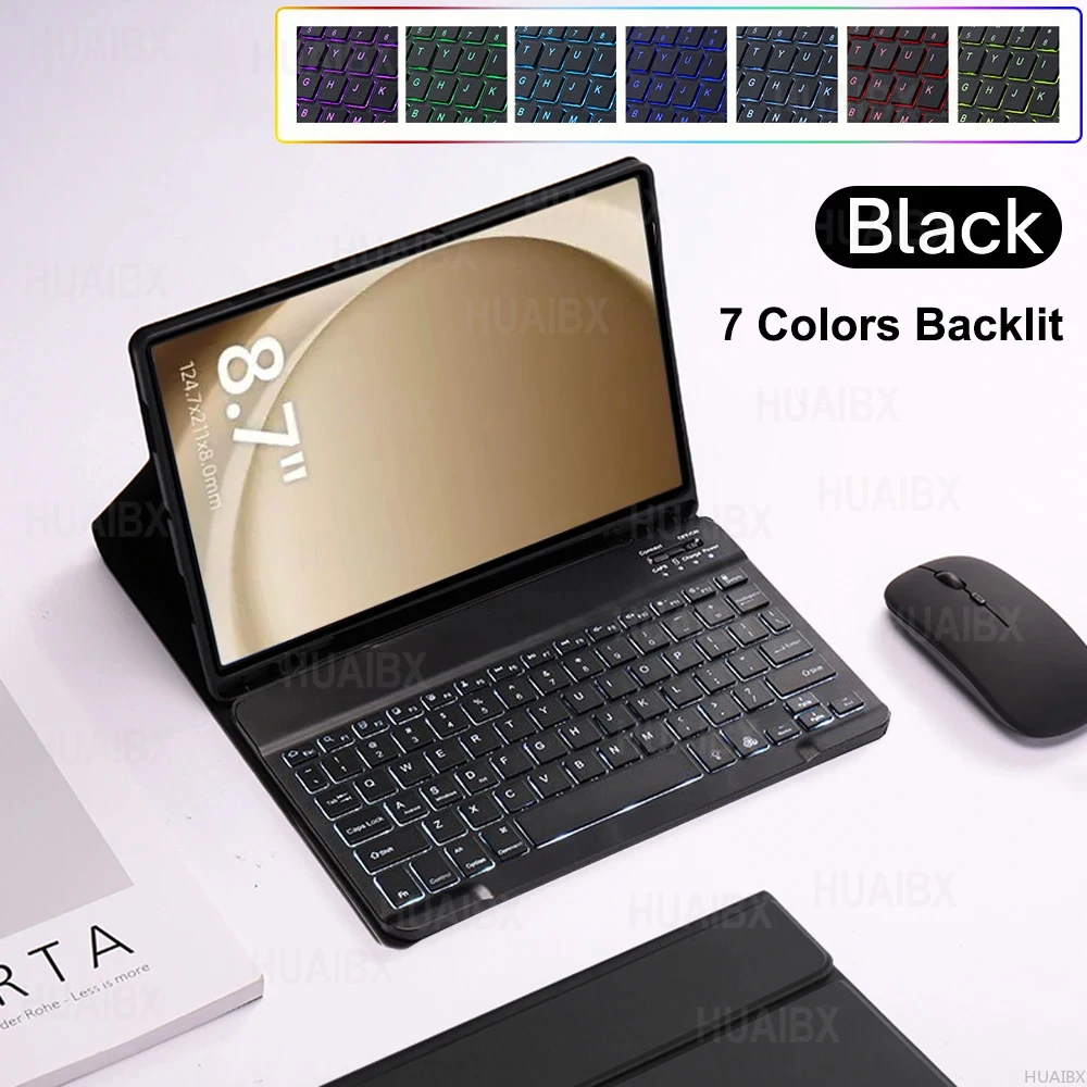 Premium Keyboard Case for Samsung Galaxy Tab A9 - 8.7 Inch