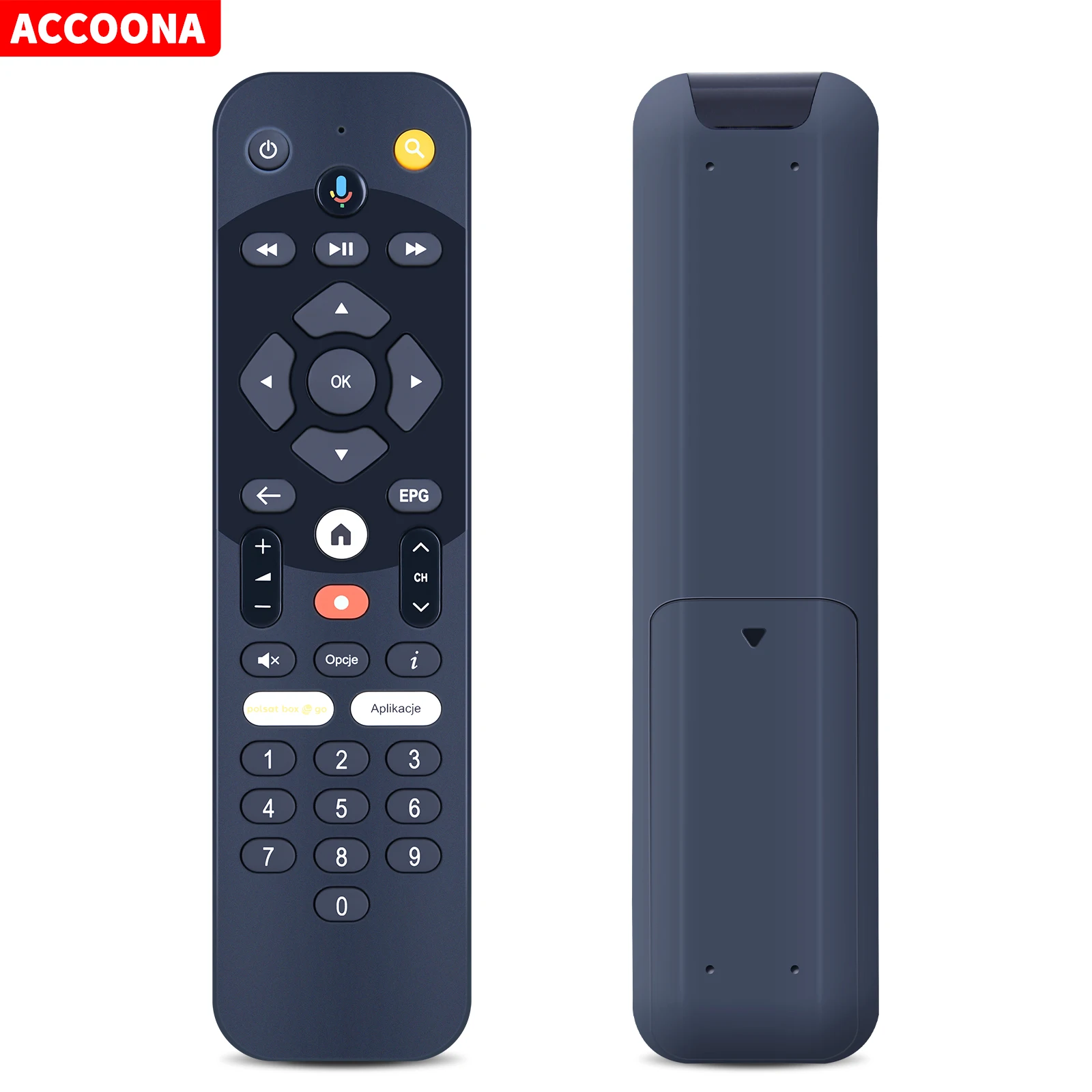 Telecomando Rc4523401/01Br Per Cyfromy Polsat Box 4K Decoder Bluetooth Netia Tv Box