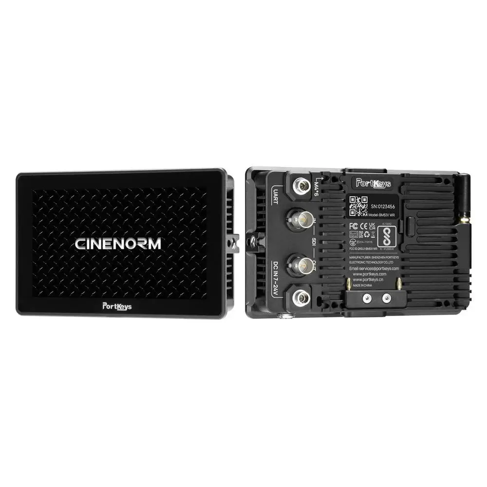 Portkeys BM5IV WR 5.5&rdquo; 2000nits 4K 60P HDMI-compatible 3G-SDI Wide Color Gamut Camera Control Monitor Built-in CINENORM