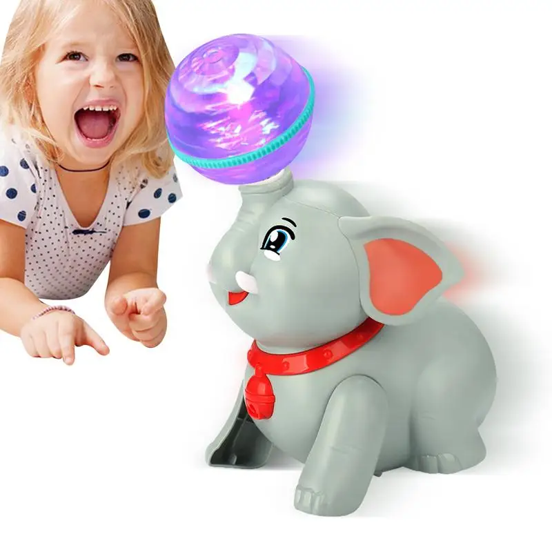 

Electric Elephant Multifunctional Battery Operated Interactive Toy Reusable Learning And Development Toys For Children Kids Gift