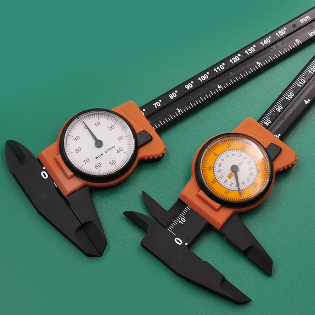 Vernier jauge d'étrier outils de mesure avec montre règle d'indicateur à  cadran de haute précision outils mécaniques pour le travail du bois 0-150MM  - AliExpress