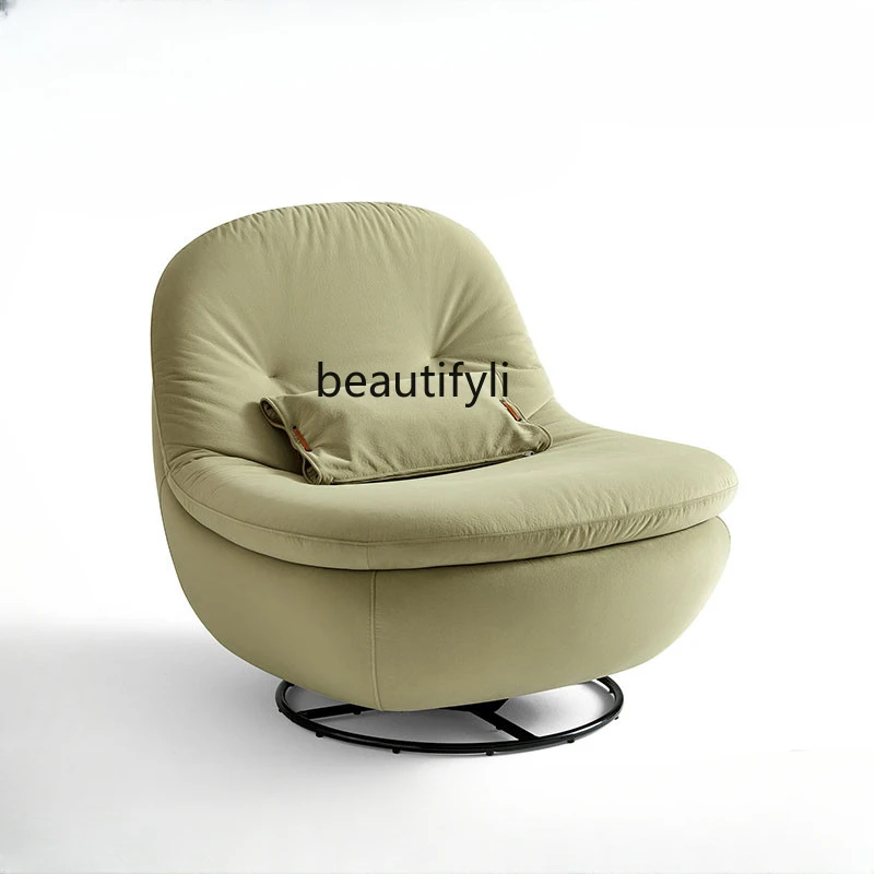 

Modern Minimalist Bedroom Lazy Sofa Reclining Sleeping Swivel Chair Sofa Living Room Suspension Chair furniture