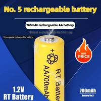 1-20PCS AA Battery 1.2V 700mAh Ni-MH AA Rechargeable Batteries for Garden Solar Lights Toys Watch MP3 Player 4