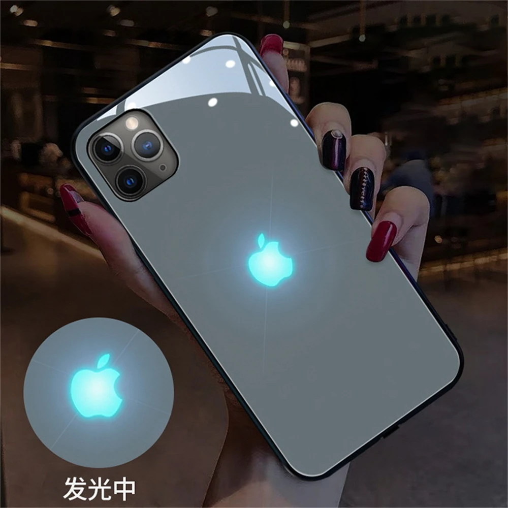 2022 Call LED Flash Lighting Phone Case For iPhone 11 Pro 8 7 6 6s Plus XS Max XR X SE 2020 Back Cover accessories