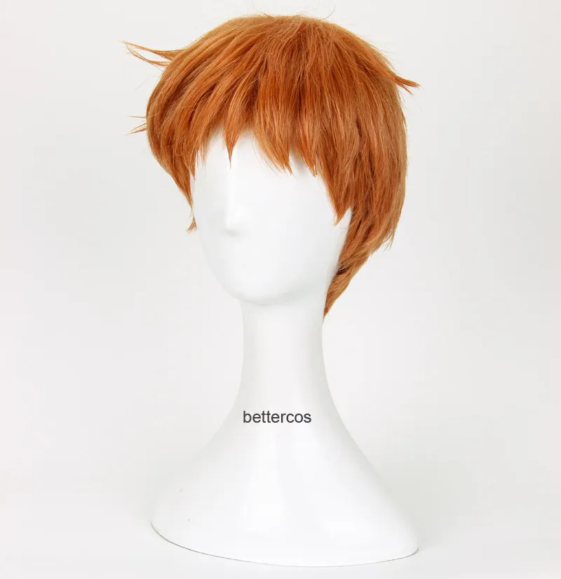 The Seven Deadly Sins King Cosplay Wig - Short Heat-Resistant Synthetic Hair with Wig Cap