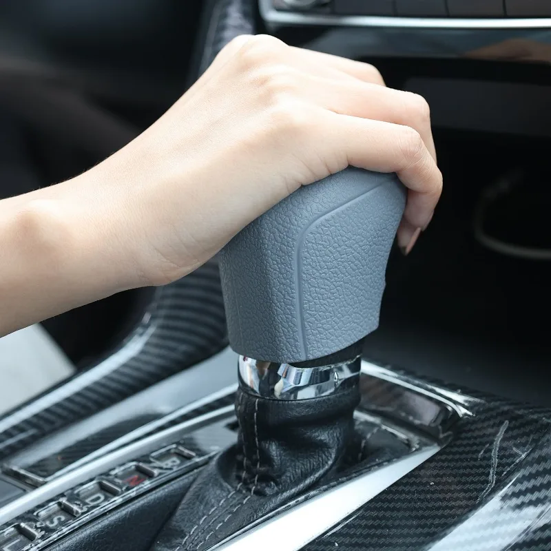 Car Silicone Gear Shift Knob Cover Antislip Shifter Knob Univeral Automobiles Shifter Handle for Toyota C-HR for Camry Corolla