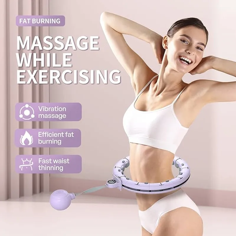 Hula Hoop For Adults Adjustable Weighted Hula Hoop Fun Home