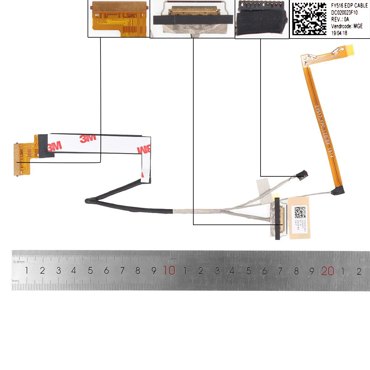 

Новый ЖК-кабель для ноутбука LENOVO Legion Y530-15ICH DC020023F10