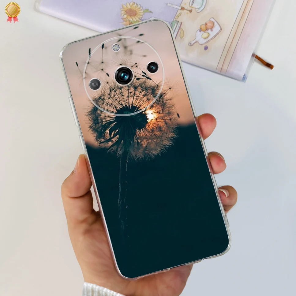 Clear Cute Cartoon Cat Soft Silicone TPU Back Cover