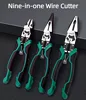 Multifunctional Universal Diagonal Pliers Needle Nose Pliers Hardware Tools Universal Wire Cutters Electrician Wire Pliers Set